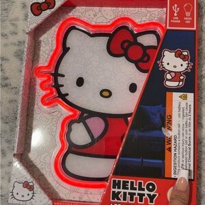 Hello Kitty Red Neon LED Sign